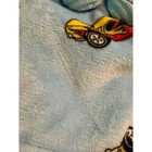Hot Wheels Blanket And Headrest 2 Piece Travel Set Blue Race Car Gs72654 New