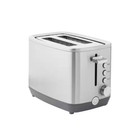 2-slice Stainless Steel Wide Slot Toaster With 7 Shade Settings