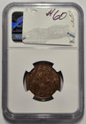 1916 Canada 1 Cent Ngc Ms 63 Rb Certified Coin