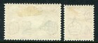 St Lucia 1938-48 2s   3s Sg 136   136a Hinged Mint  cat    25 As U m 
