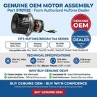 Oem Broan Nutone Motor S1101122 744  744fl  744led  744sfl  744flnt  744nt  744s