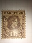 Mauritius Kgvi 1938 Definitive Stamp Page 1r Value Used Collection