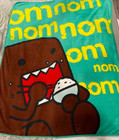 Domo Kun Nom Nom 2011 Rare Collector Item 48 X 61 Soft Plush Blanket Throw Fs