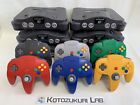 Nintendo 64 Black Console   Controller   Accessory Region Free Used Tested