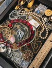 Lot Of Antique To Vintage    craft    Pieces And Parts Jewelry  Repair  Harvest 