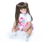 Realistic Reborn Baby Dolls Vinyl Silicone Real Handmade Newborn Girl Doll Gift