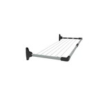 Mk2 Mini Light Gray 8x60x22 Metal Wall Mounted Drying Rack-29 5 Feet Drying Spac