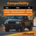 Front 3  Rear 5  Drop Lowering Kit W  Coils For Ford Ranger Mazda B 1983-1997