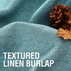 H versailtex Blackout Curtains 1 Panels 108 Grommet Thermal Eggshell Blue Linen