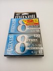 Maxell   Tdk 120 Mm Blank Cassette Tapes Hi 8 Camcorder Tapes New 90s Lot Of 3