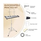 Glockenspiel Xylophone Bell Kit 32 Note Professional Glockenspiel Percussion    