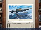 Masters Of The Air B-17 Hero Autographed 100th Bomb Group Art By Gareth Hector