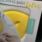 Blooming Bath Lotus 4 Petal Baby Bath - White yellow