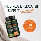 Ashwagandha Capsules 1300mg For Stress Relief Support  Organic Ashwagandha Suppl