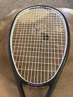    Cracked   harrow Syncro Squash Racket Racquet White Grey Jeff Mulligan  Rare