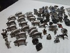 Vintage Motorcycle Club Pewter Lapels Biker Pins Buttons 80s  Lot