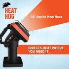 Heat Hog 4 000 Btu Portable Propane Radiant Space Heater  Indoor  Outdoor  Garag