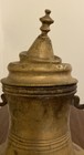 Antique Dutch 18th Century Samovar Brass Tea Urn 16  By 14  As Is Vintage 