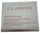 Clarins Multi-active Revitalize Night Cream Normal  combination Skin 1 6 0z 322