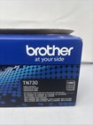 Brother Tn730 Black Toner Cartridge Open Box New 