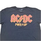 Ac dc Pwr Up Official T-shirt Mens Large Black Graphic Tee Power Up Album