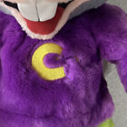 Vintage 2000 Chuck E Cheese Plush Backpack Rare 18    Purple And Green With Tag