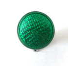 Vintage Hot Rod Morton Los Angeles Suicide Steering Wheel Knob Green W  Hardware