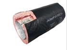 6-in X 10-ft Insulated Flexible Round Flex Duct Tube R6 Heating ac Black Venting