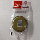 6 Vintage Coca-cola Metal Coasters Ohio Art 1983 Coke No  8021 New In Bag Green