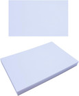 White Cardstock Paper Blank Thick Heavyweight Invitations Photos 50 Pack 4  X 6 