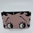 Ipsy Betty Boop Limited Edition Black Sequins Bag Travel Makeup Pouch 5 X 7