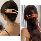 Large Flat Hair Clips For Women  Duckbill Clip Lay Down Claw Clips For Thick thi