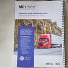 Rand Mcnally 2025 Deluxe Motor Carriers  Road Atlas Laminated Spiral Bound