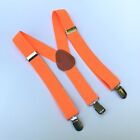 Baby Toddler Children Boys   Girls Plain Y-back Elastic Suspenders