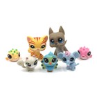 Littlest Pet Shop Lot 7 Random Authentic Lps  2 cat Or Dog  5pcs 1   accessories