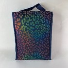 Lisa Frank Lunch Box Vintage Leopard Print Y2k Textured Cheetah Rainbow Colorful