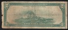        1918  2 Philadelphia Frbn  battleship  Two Dollar Bill 53325