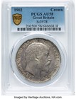 Great Britain  1902 Edward Vii Crown  Pcgs Au 58  256 000 Mintage  