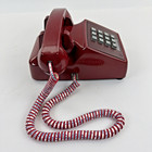 Vintage 70s Bell System Western Electric 2500 Dm Red Push Button Telephone Rnc96