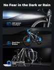 Electric Bike For Adults 1500w 26  Ebike  25 Mph   65 Miles Range  Dual Brakes