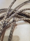 3 8  X 38 Ft  4 Plait Braid Rawhide Riata   2