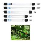 Fish Tank Germicidal Uv Light Sterilizer Pond Aquarium Submersible Clean Lamp