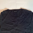 Very J Womens Shirt Top Sz L Large Long Sleeve Solid Crew Neck Soft Blouse