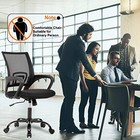  Ergonomic Office Chair Home Desk Chair Task Mesh Computer Chair Gaming With 