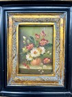 Elegant Floral Still Life Pair