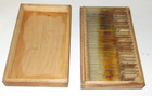 Boxed Collection Of 25 Antique Microscope Slides Medical Animal Organ Tissue