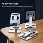 Universal Adjustable Metal Desk Tabletop Phone Ipad Tablet Stand Foldable Lot