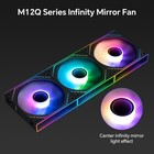 Thermalright Tl-m12qr-s X3 120mm Reverse Pc Case Fans  1500rpm Quiet Cooling