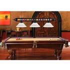 Gse Games   Sports Expert 59 Pool Billiard Table Light With Billiard Balls Decor