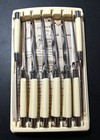 Vintage Set Of Carvel Hall By Briddell Steak Knives 8 Pc Set 1950 s